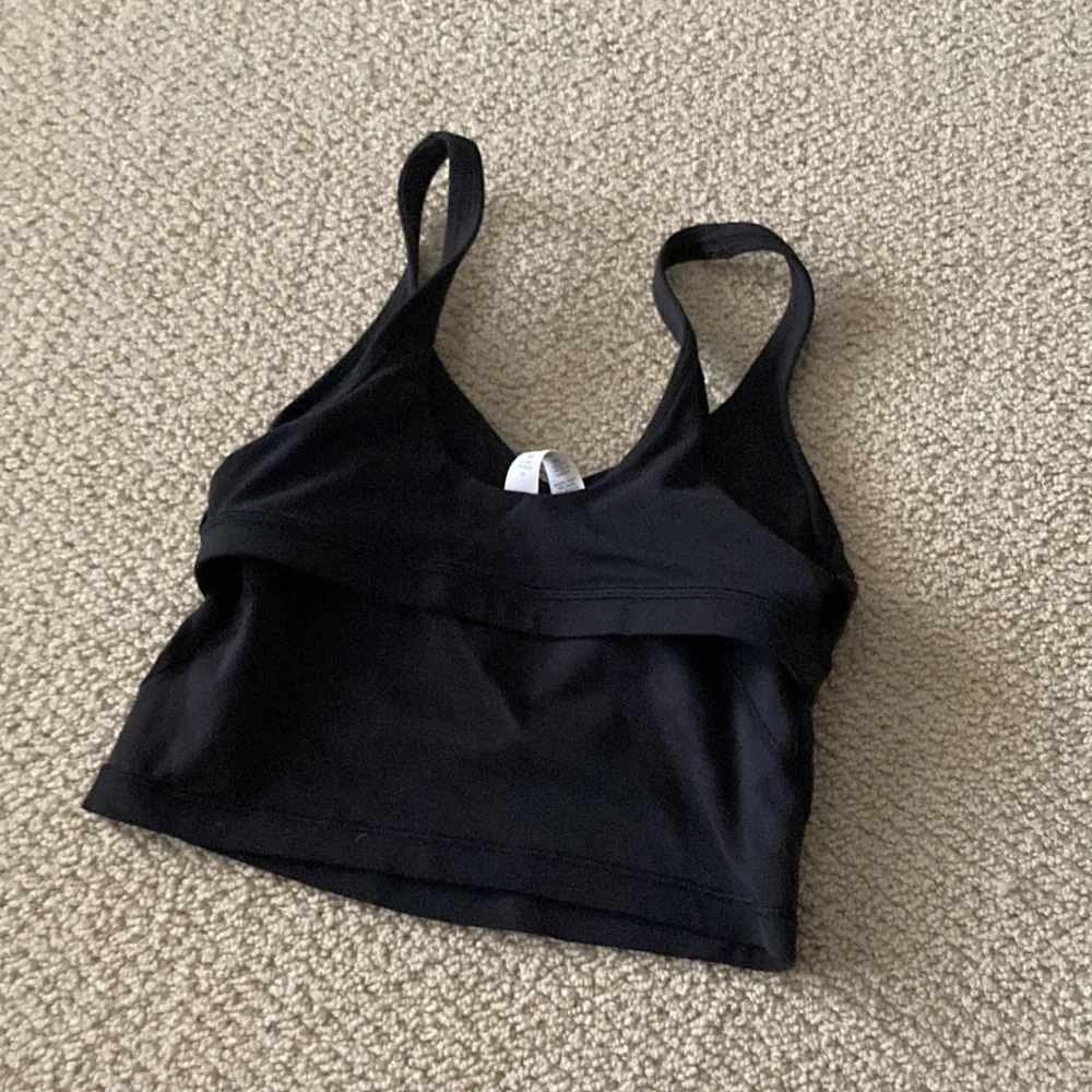 Lululemon Align Tank Black Size 4 Nulu Original Version 2020 Thin Strap Like New